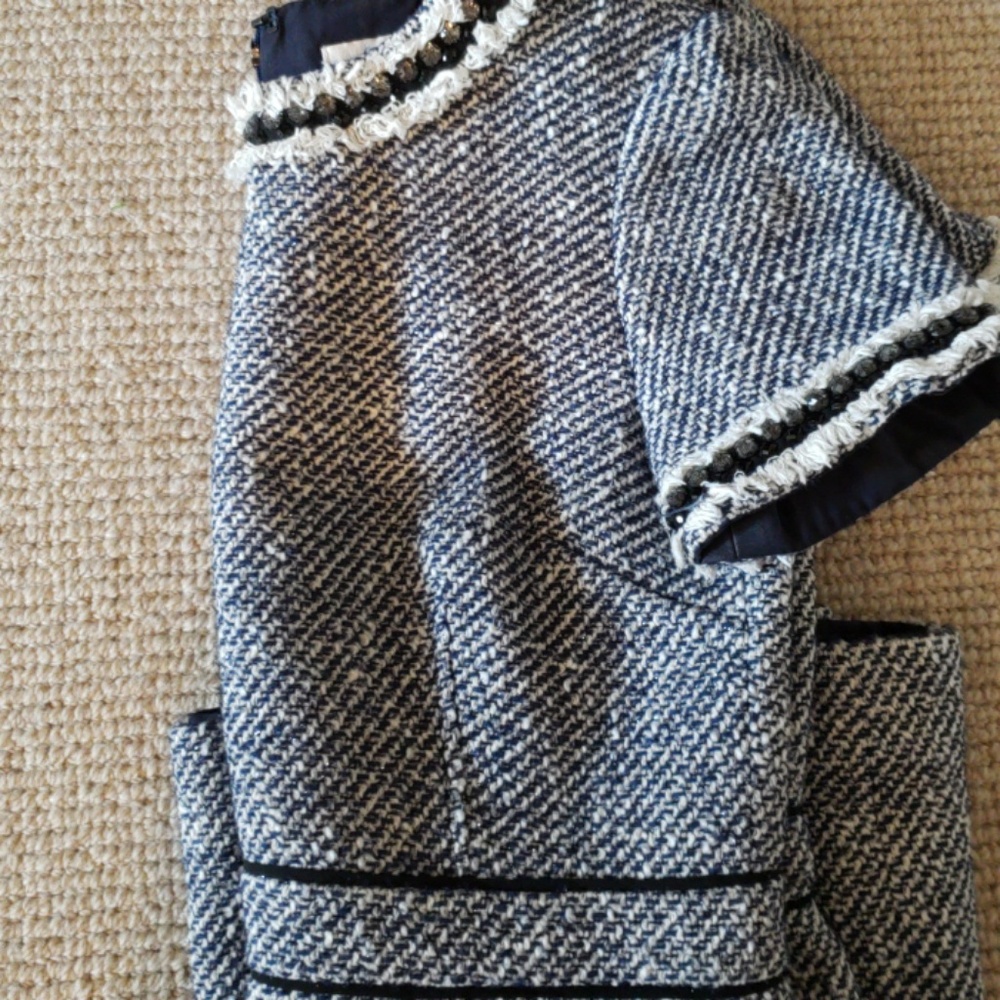 Tory Burch tweed elegant dress! size 8